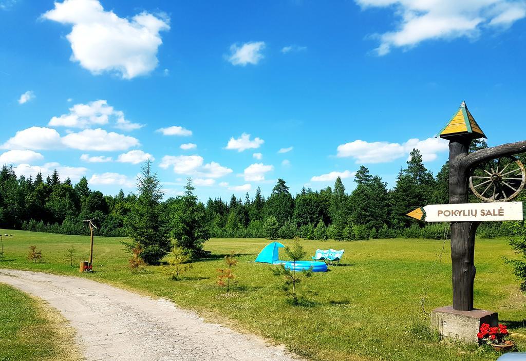 Kryzbarkas Pensionat Deguciai  Exteriör bild